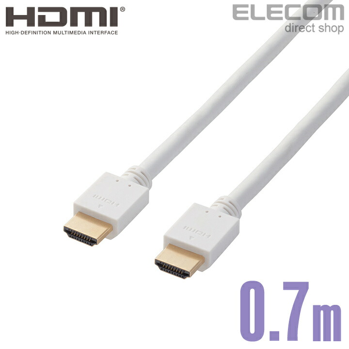 ハイスピードHDMI(R)ケーブル(スリム)